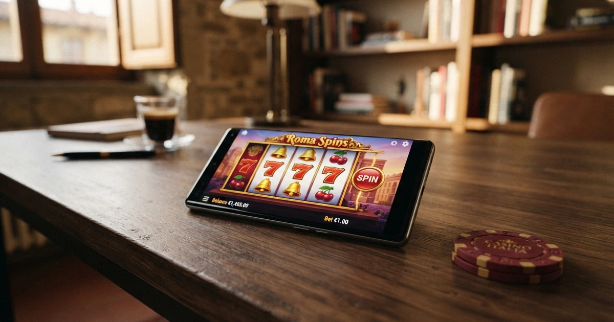 Schermata di un casinò online con licenza ADM che mostra un'offerta di bonus di benvenuto