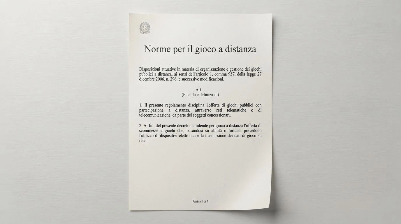 Un documento ufficiale con il logo dell'Agenzia delle Dogane e dei Monopoli accanto a un estratto di testo normativo