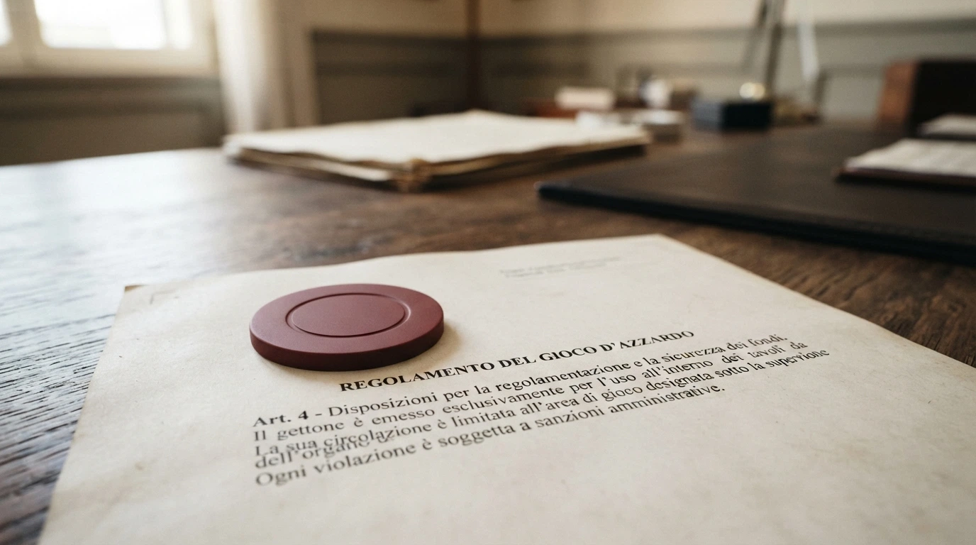 Il logo dell'Agenzia delle Dogane e dei Monopoli su sfondo istituzionale, con l'indicazione delle tutele per il giocatore